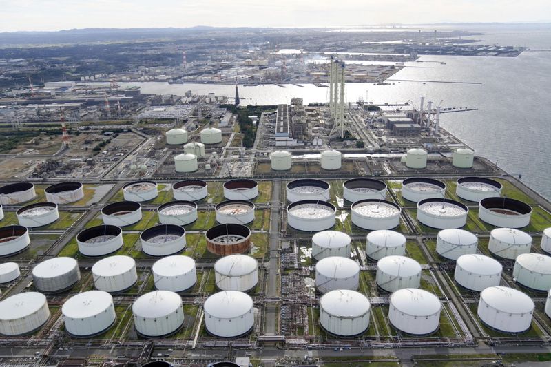 Industrial bulk liquid storage terminal